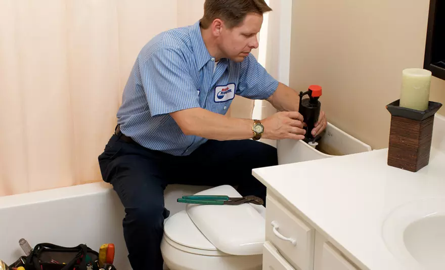 Toilet Rebuilding, Video-Camera Sewer Pipe Inspection, or $79 for $250 Worth of Plumbing Services from Roto-Rooter - Primary Image