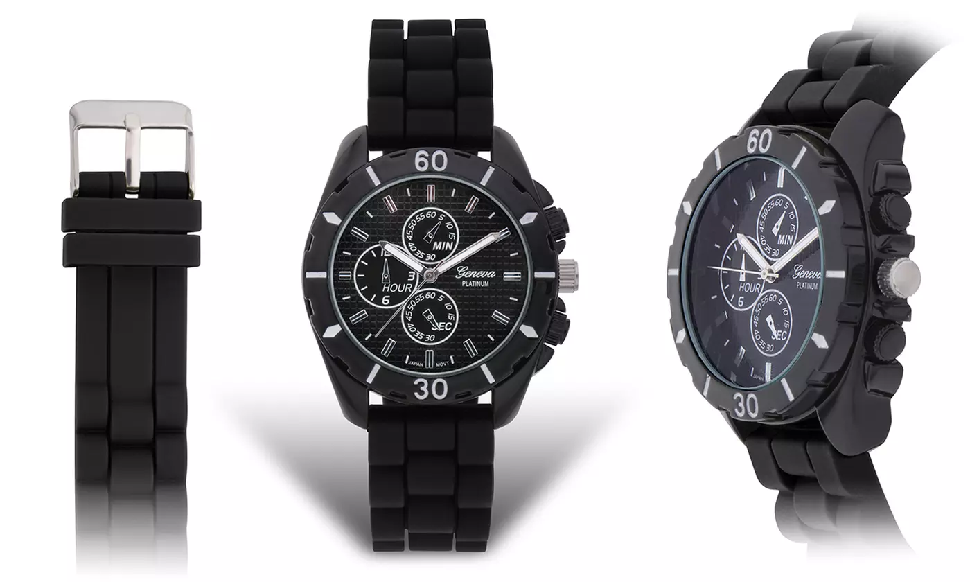 Geneva Platinum Survivor Men's Watch - Second Medium
