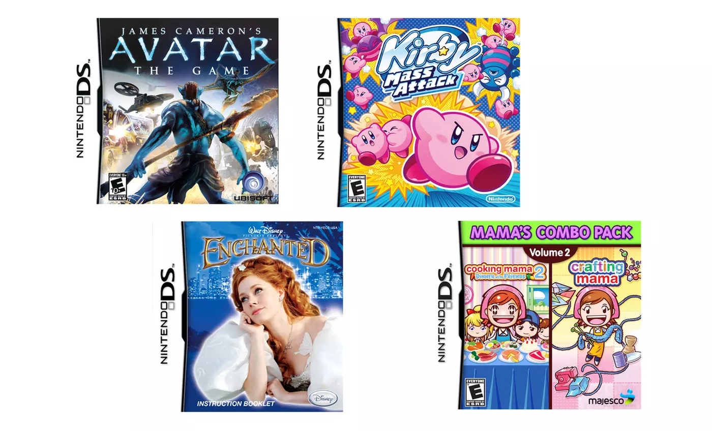 Nintendo DSi (Manufacturer Refurbished) with Five Games - Second Medium