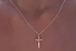 Collier en argent croix ou main de Fatma - Second Medium