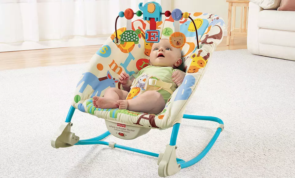 Fisher Price Deluxe Infant-to-Toddler Rocker. Two Options Available. - Primary Image