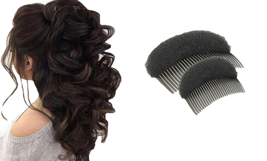 Image 2: Volumising Hair Piece Two-Pack
