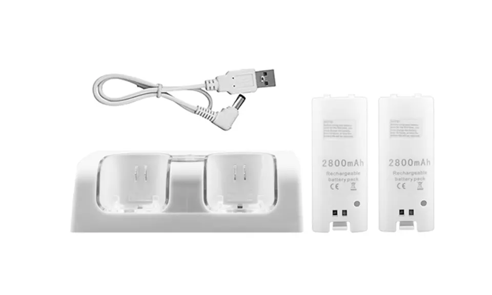 Wii Remote-Charging Station with 2 Remote Batteries - Second Medium