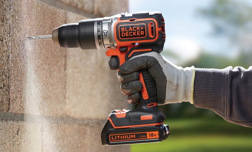 Image 5: Black + Decker Hammer Drill