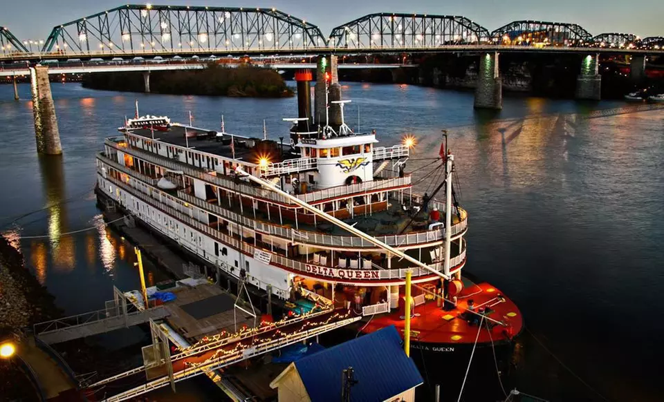 One- or Two-Night Stay with Option for Holiday Dinner at Delta Queen Hotel in Chattanooga, TN - Primary Image
