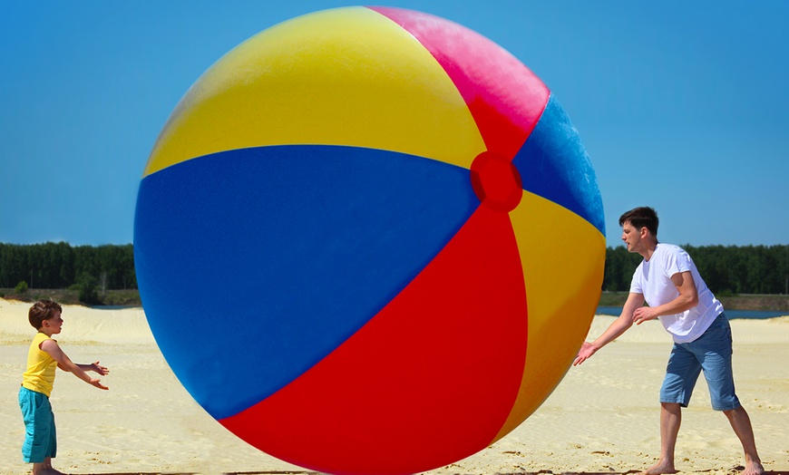 Gigantic 12-Foot Beach Ball | Groupon Goods