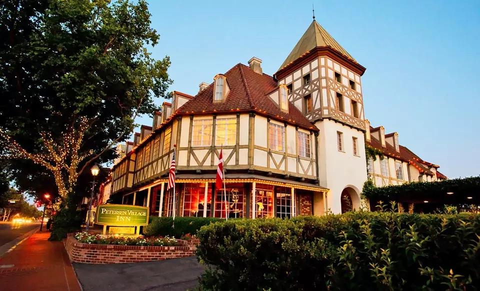 Stay with Three Wine-Tasting Vouchers for Two at Petersen Village Inn in Solvang, CA. Dates into January. - Primary Image