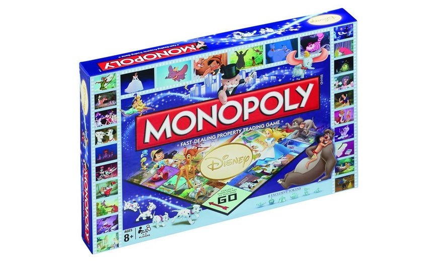 Image 5: Disney Monopoly Board Game