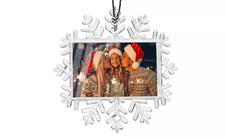 Personalized Photo Christmas Ornaments - Up to 32% Off