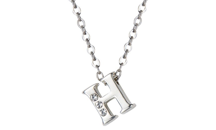 Image 23: Initial Letter Necklace 