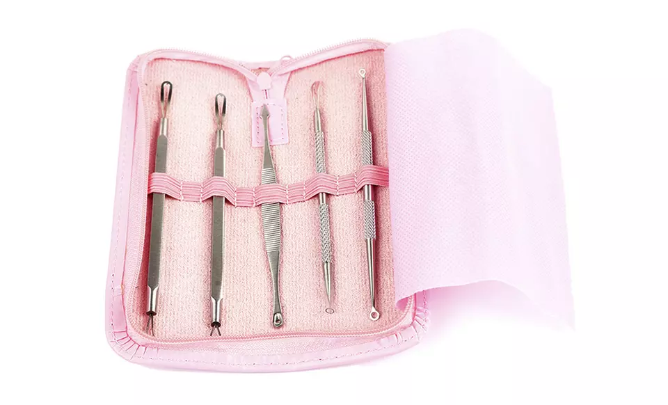 Blemish-Extractor Set (5-Piece). 3 Colors Available - Second Medium