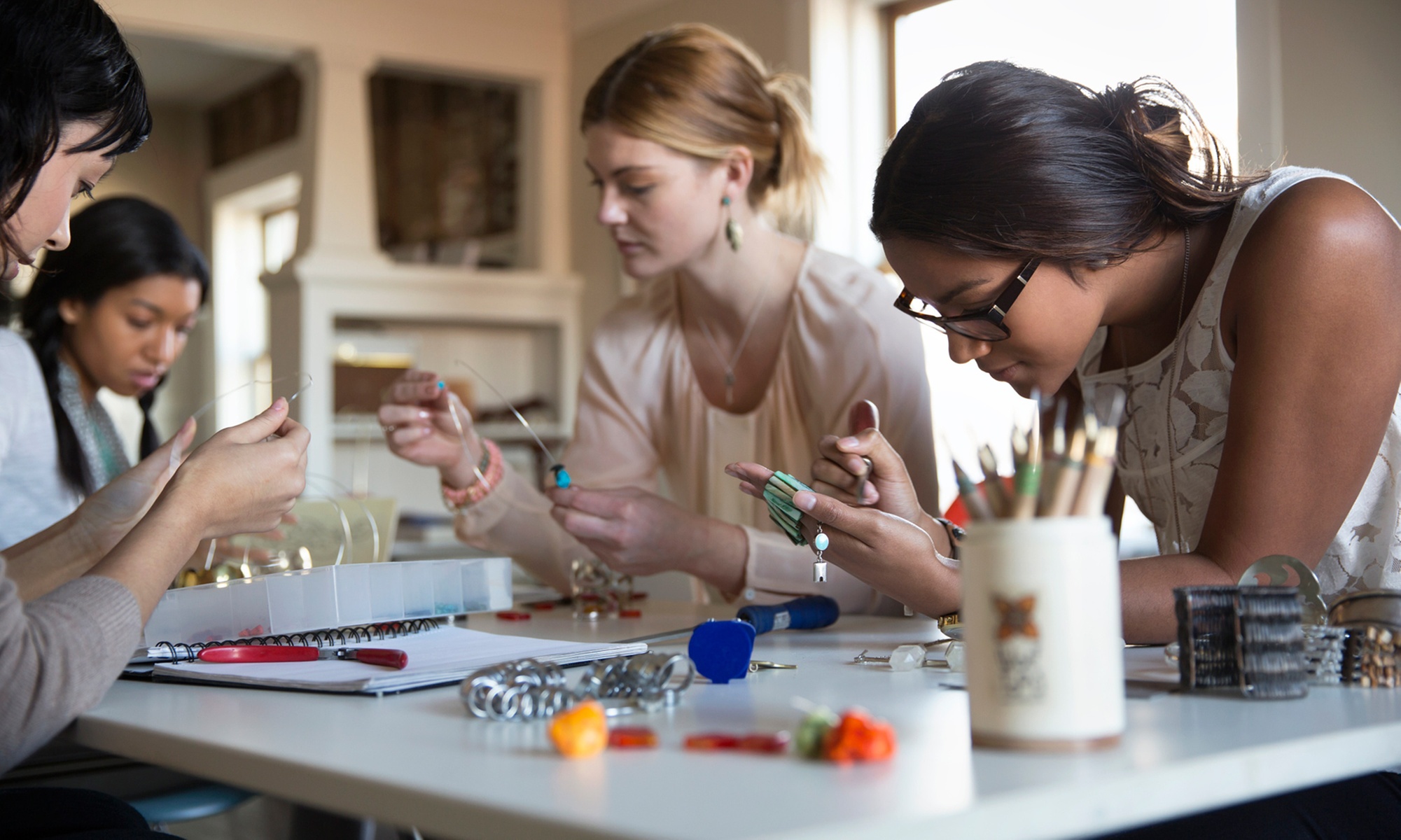 Up to 84% Off Jewelry-Making Class for 1, 2, or 6