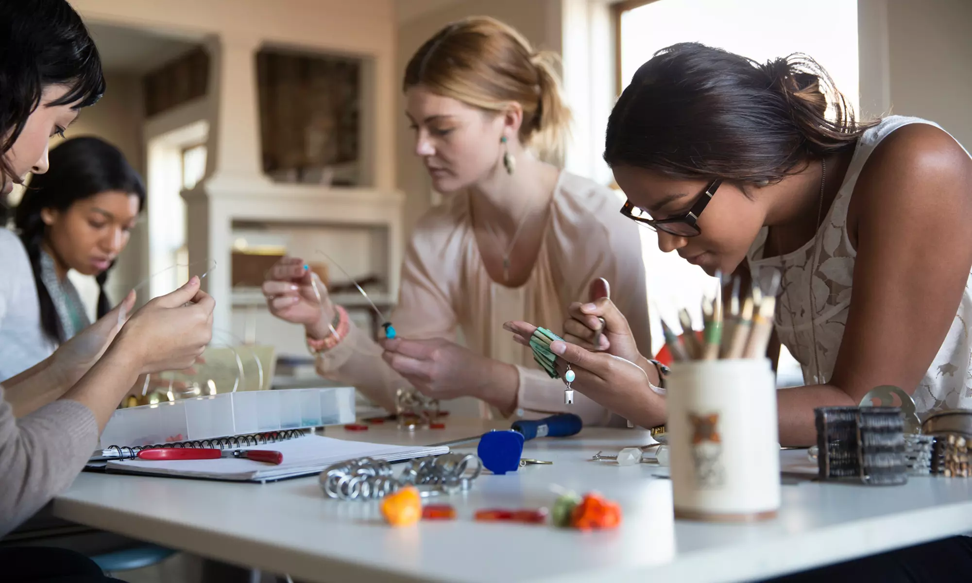 Jewelry-Making Class with Materials for One, Two, or Up to Six at Winnie's Fashion Design (Up to 84% Off) - Primary Image
