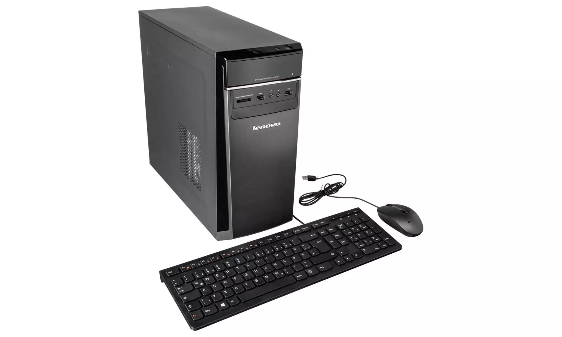 Lenovo Desktop PC with Dual-Core Processor, 4GB RAM, and 1TB Hard Drive (Manufacturer Refurbished) - Second Medium