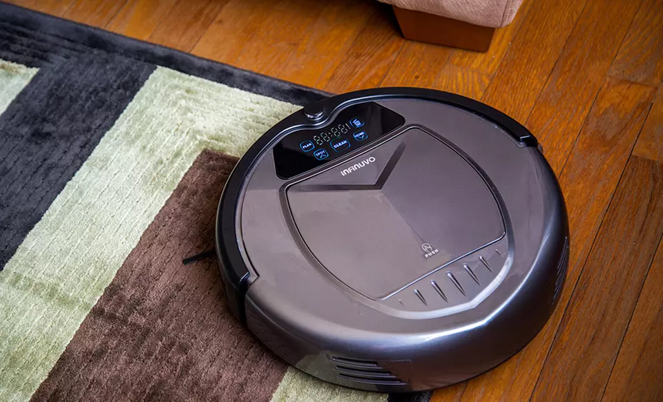 Infinuvo Hovo 650 Robotic Vacuum Cleaner with Dry/Wet Mopping - Primary Image