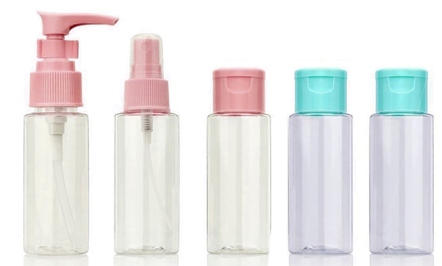 Image 3: 12-Piece Travel Bottle Set