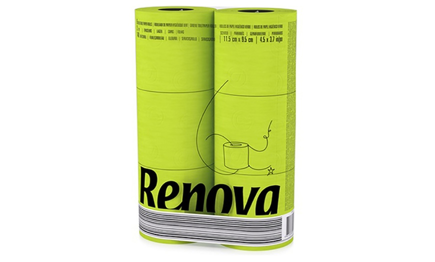 Image 4: 6 Renova Colour Toilet Paper Rolls