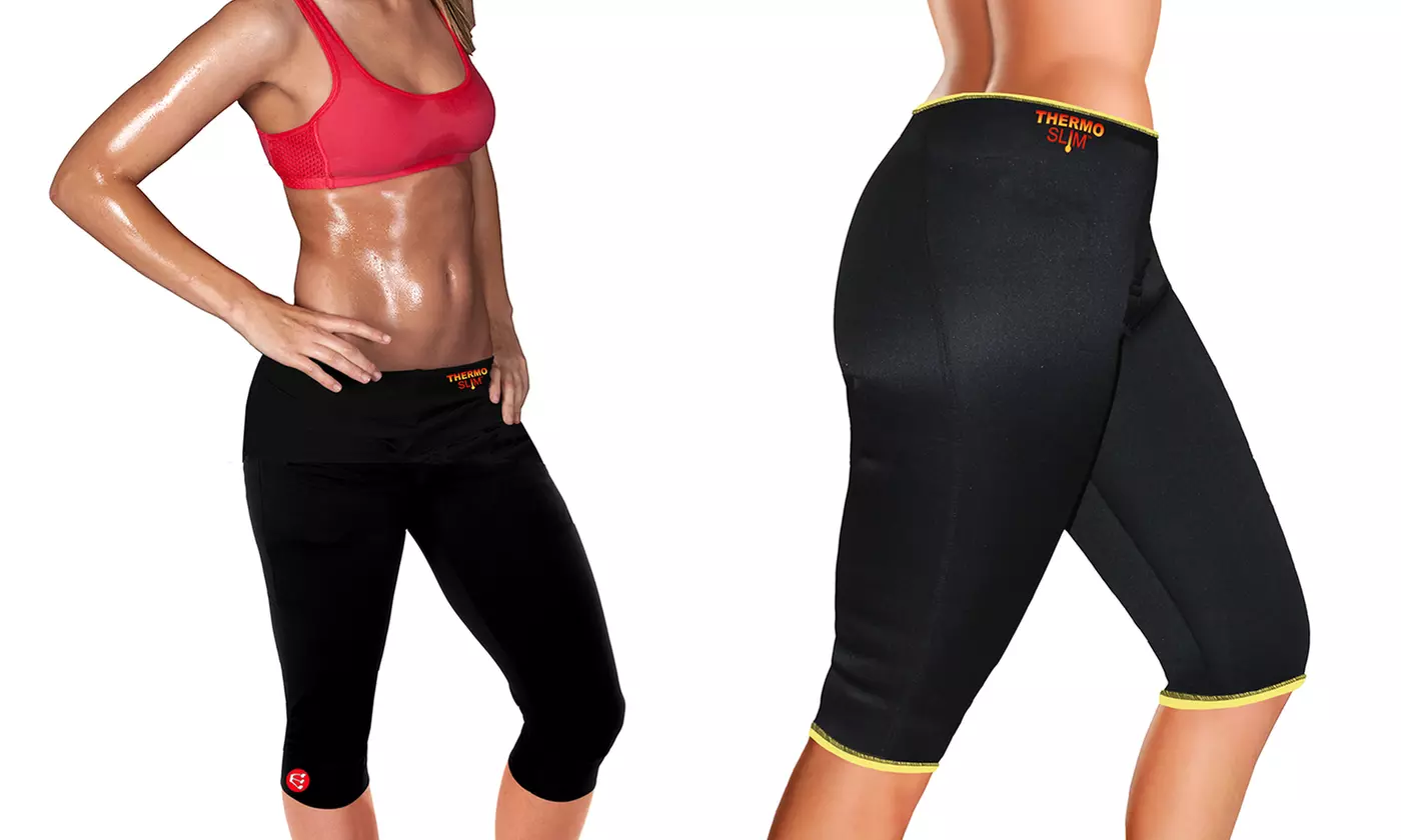 Plus-Size Thermo Slimming Detox Pants - Primary Image
