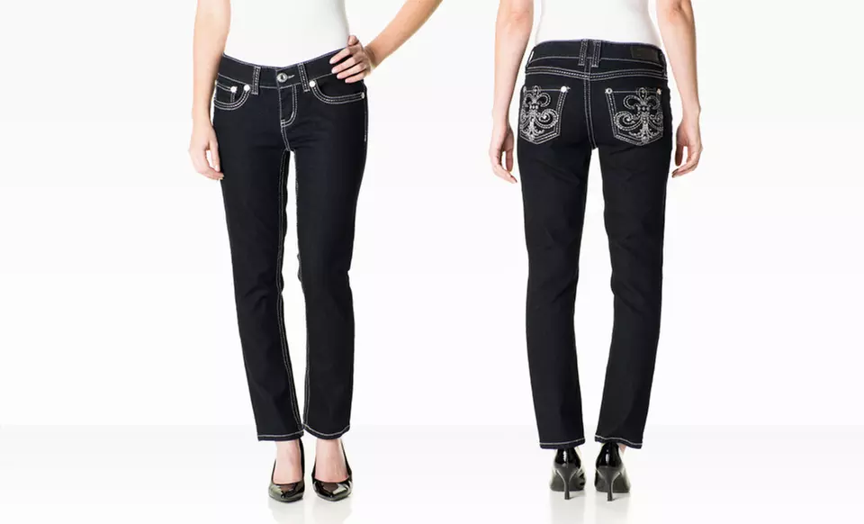 Seven7 Petite Women's Denim. Multiple Styles Available. - Second Medium