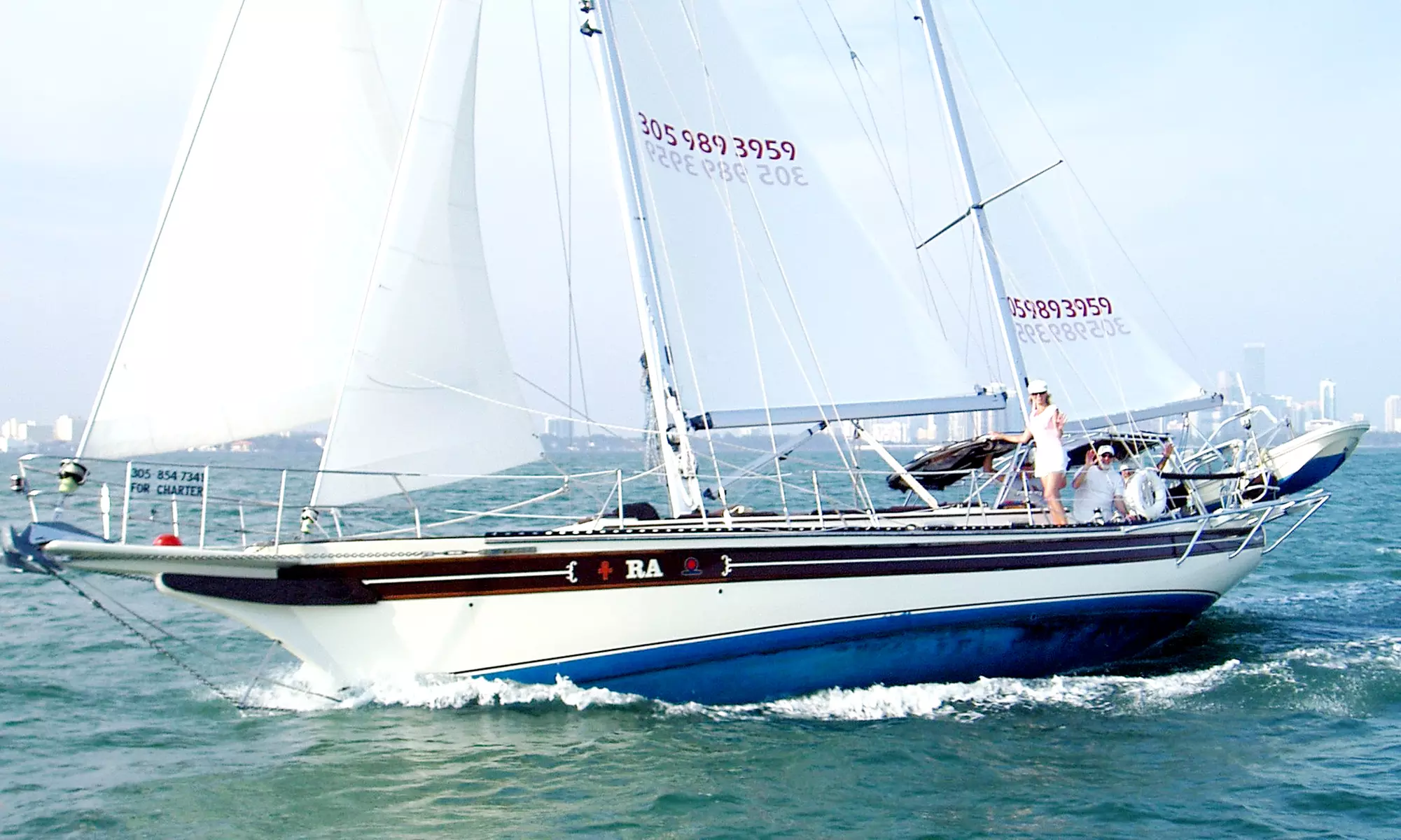 $499 for a Four-Hour Sailing Charter for Up to Six from Ra Charters ($1,000 Value) - Primary Image