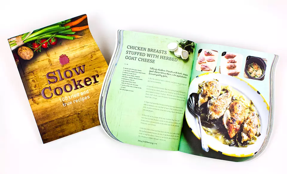 $9.99 for Slow Cooker: 100 Tried and True Recipes Book ($15 List Price) - Primary Image