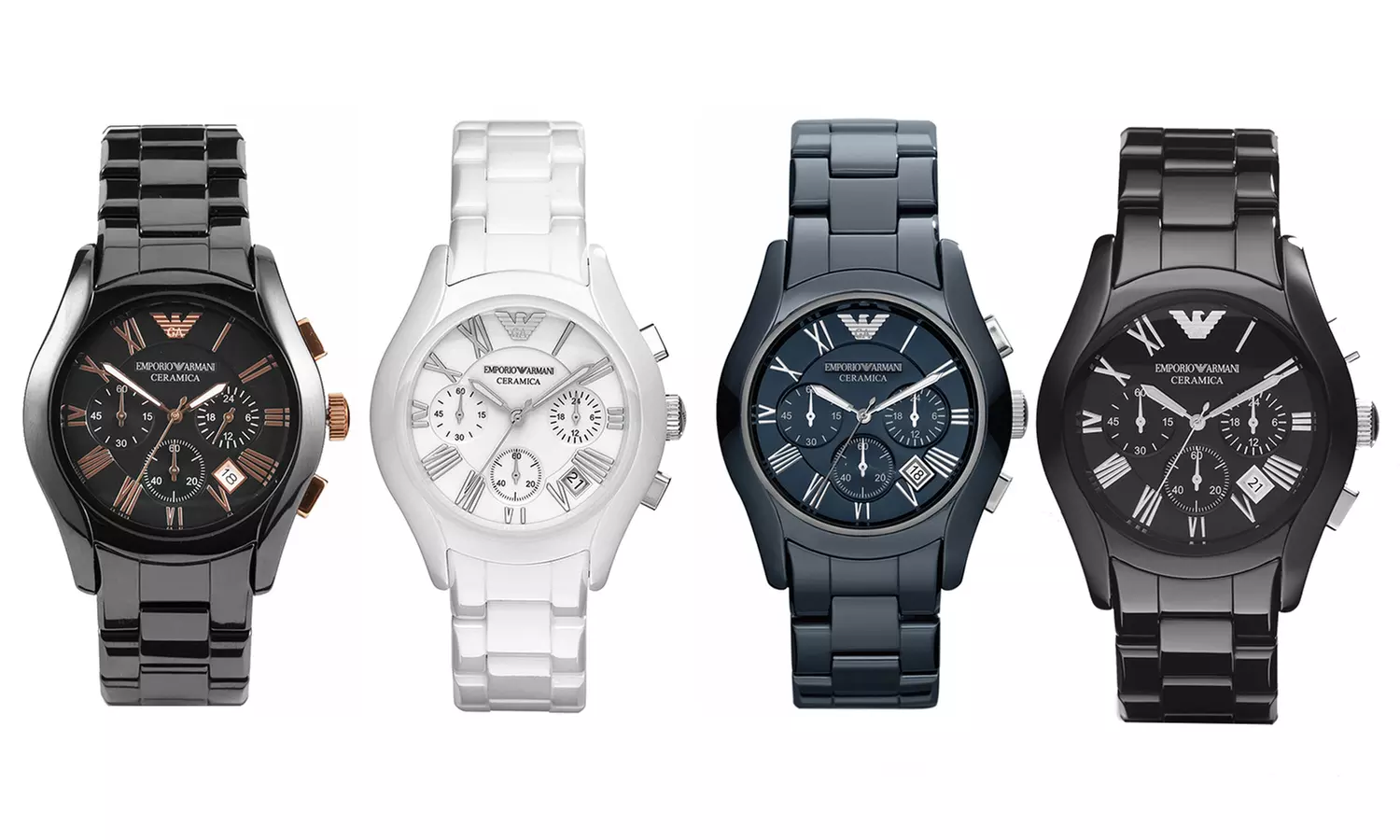 Emporio Armani Ceramic Watch from £189 (Up to 58% Off) - Primary Image