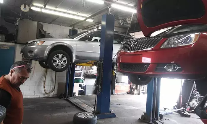 Synthetic Oil Change, Brake Pad Replacement & Multi-Point Inspection