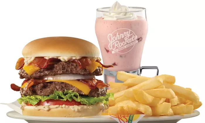 Burgers, Melts, and Shakes for Two or Four from Johnny Rockets at Montage Mountain (Up to 45% Off)  - Primary Image