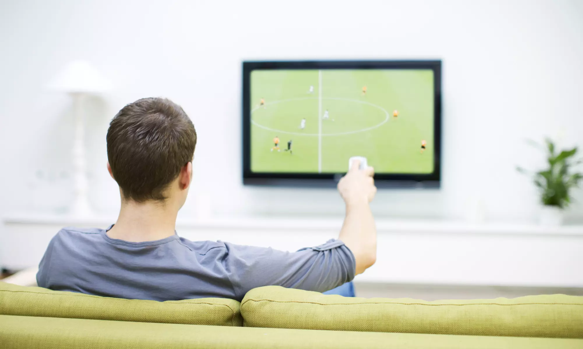 TV Wall Mount with Wire Concealment Cord Cover from Tech Plus Services (Up to 48% Off). Two Options Available. - Primary Image