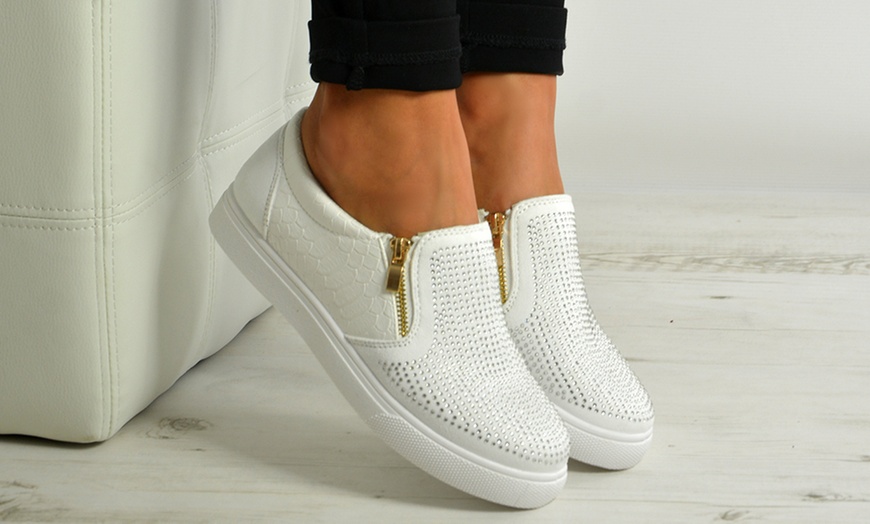 Image 22: Women's Slip-On Trainers