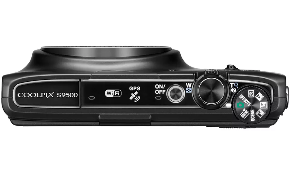 Nikon Coolpix S9500 18.1 MP Digital Camera with 22x Optical Zoom and Up to 4x Digital Zoom (Manufacturer Refurbished) - Second Medium