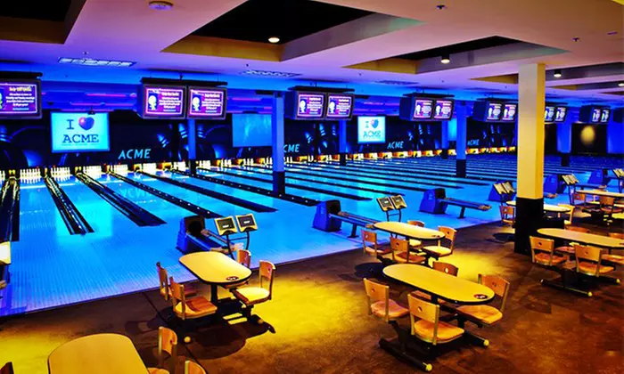 $30 for Bowling for Four with Shoes at ACME Bowl ($68.50 Value)  - Second Medium
