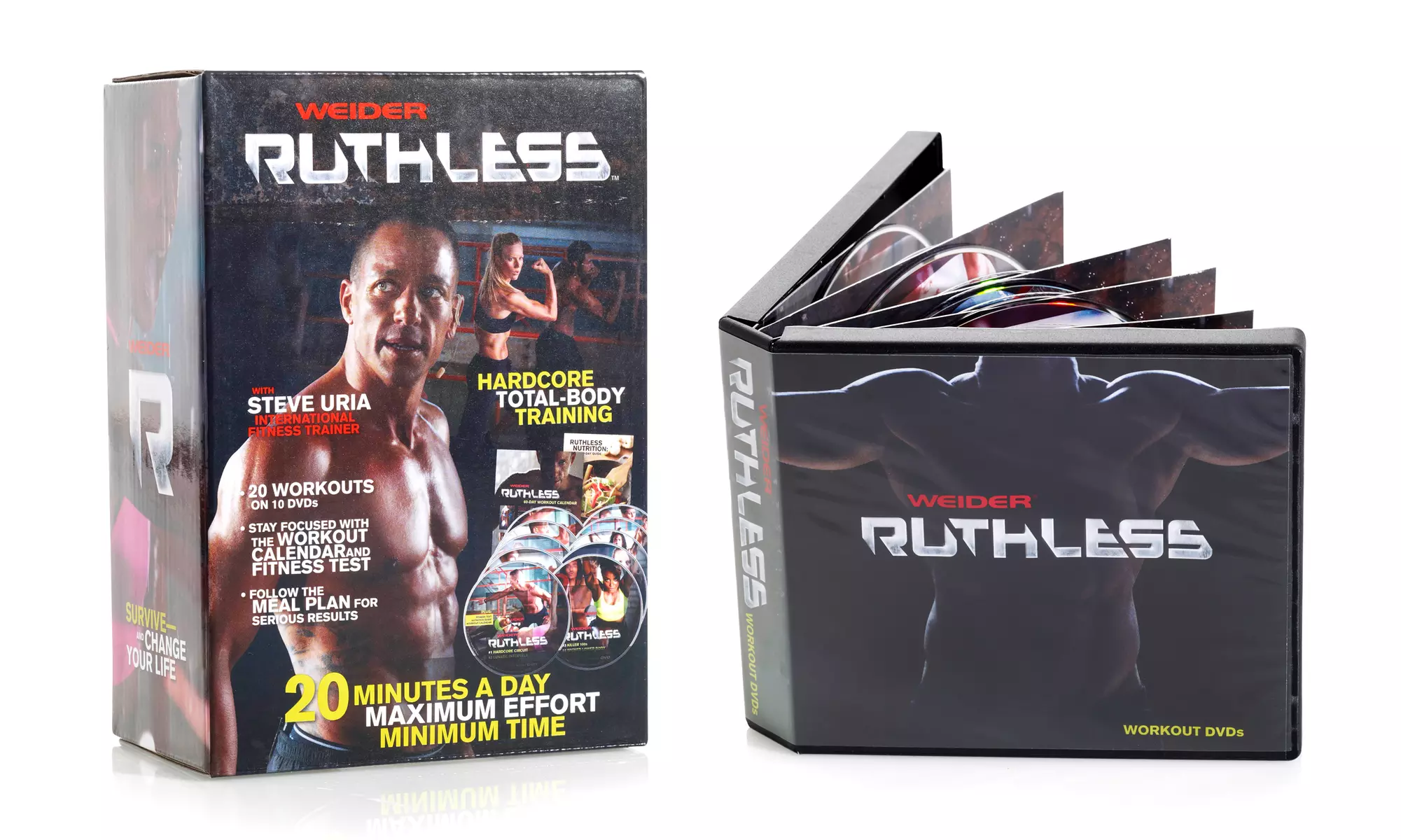 Weider Ruthless Exercise DVD Kit - Primary Image
