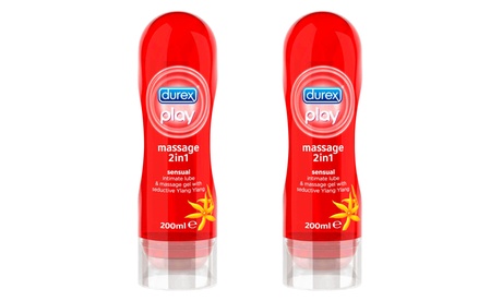 2 lubrificanti Durex Massage 2 in 1 Sensual