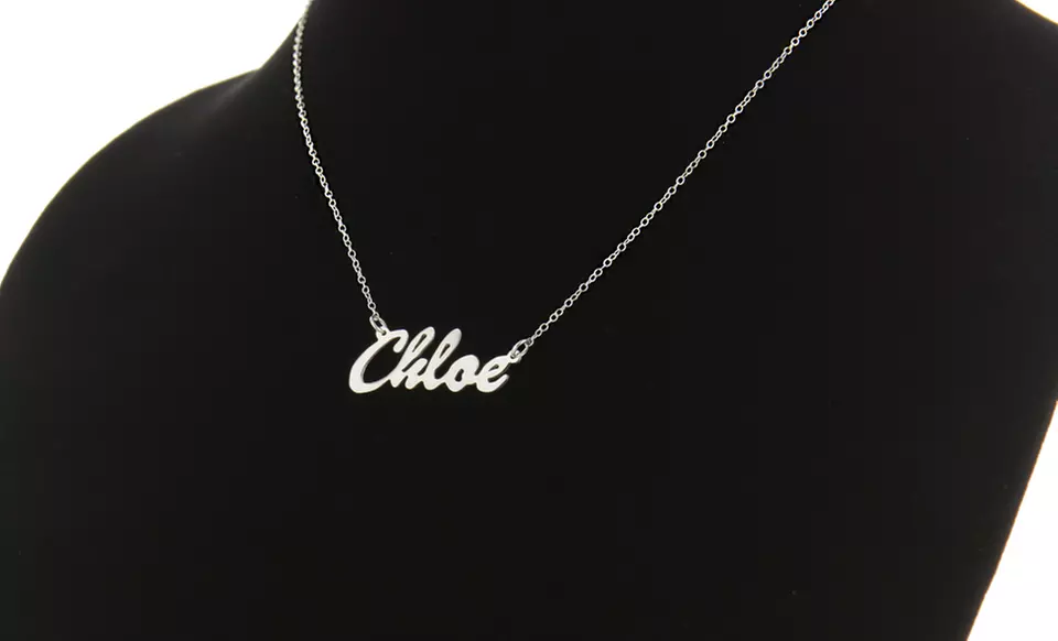 Personalized Name Necklaces from Monogram Online (Up to 67% Off). Multiple Styles Available. Free Shipping. - Second Medium