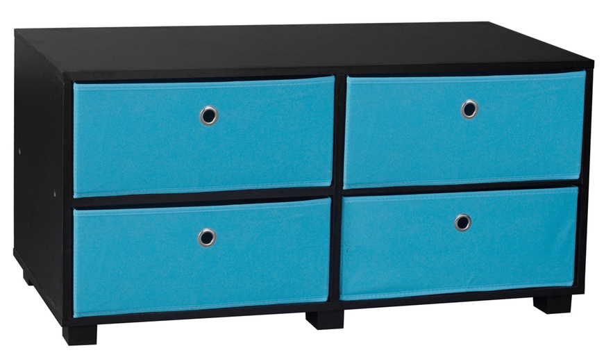 Image 3: TV Stand with Optional Drawers