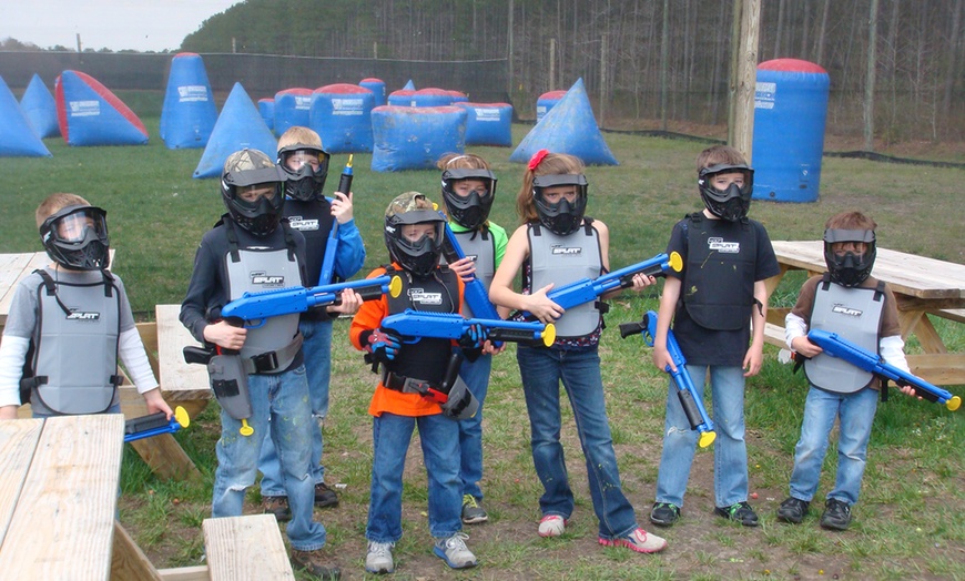 Image 4:  Low-Velocity Paintball Kids Party