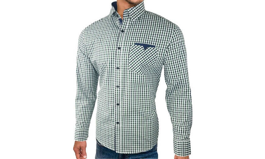 Image 4: Men's Gunner Long Sleeve Shirt