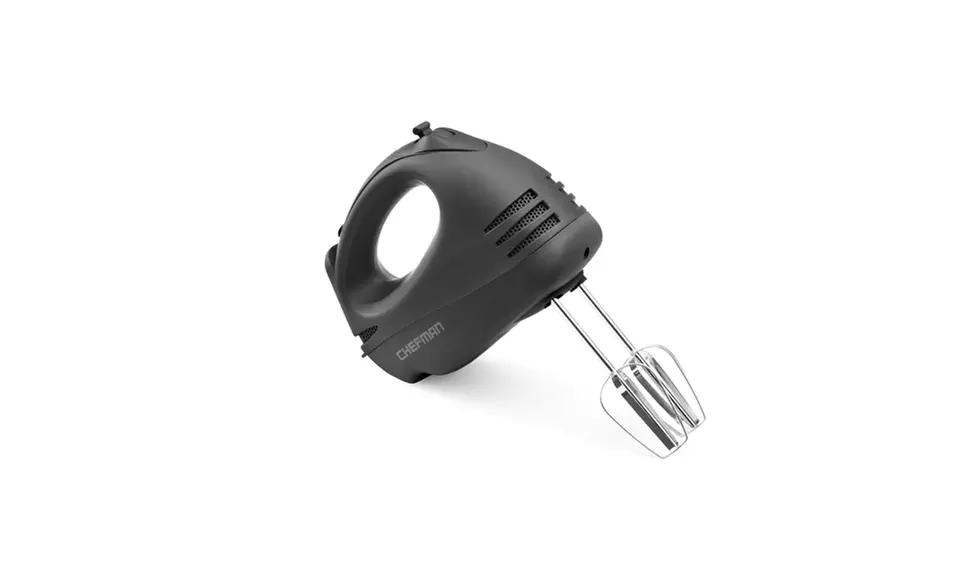 Chefman Rubberized Hand Mixer with Dough Hooks. Multiple Colors Available. Free Returns. - Second Medium