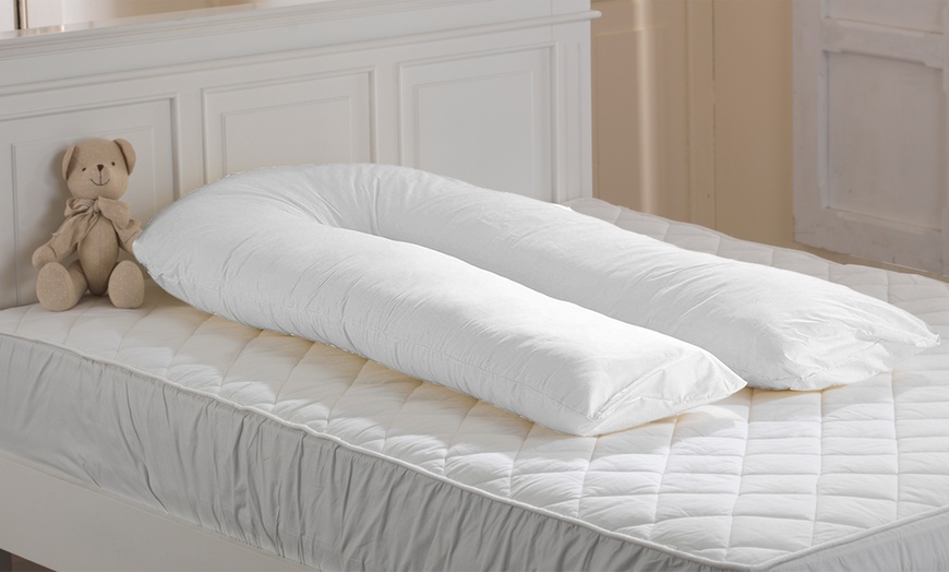 Image 3: U-Shape Full Body Support Pillow