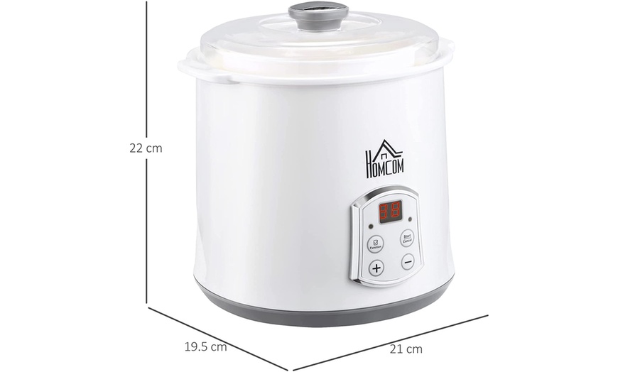 Image 12: HomCom Yogurt Maker