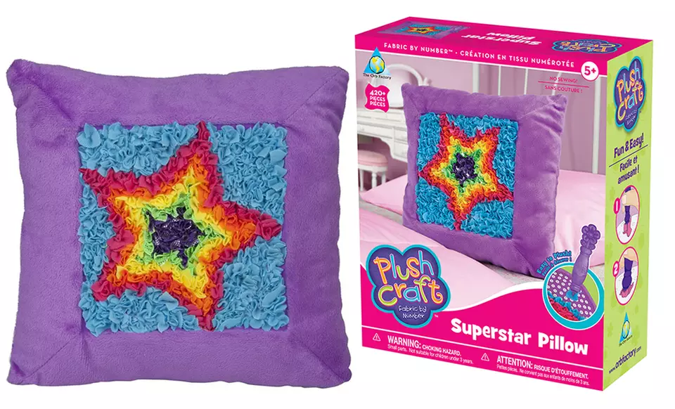 Plush Craft Superstar Pillow - Primary Image