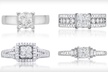 Princess-Cut Diamond Engagement Rings (Up to 59% Off). 6 Styles Available. Free Shipping and Returns. - Second Medium