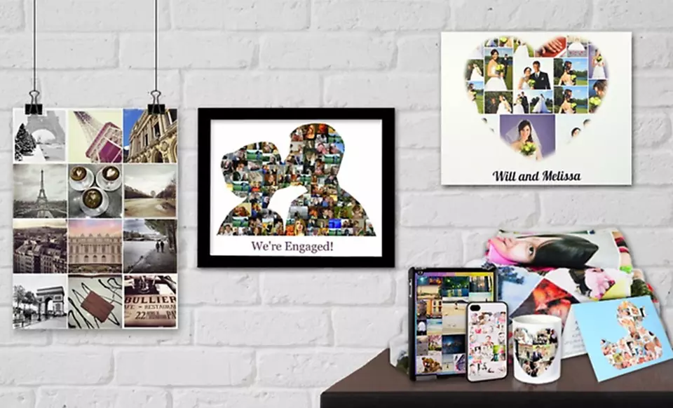 Custom Photo Products from Collage.com (Up to 68% Off). Three Options Available. - Primary Image