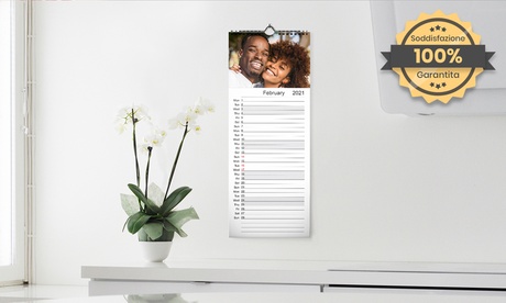Fino a 5 calendari da cucina personalizzabili disponibili in 2 formati offerti da PrinterPix (sconto fino a 87%)