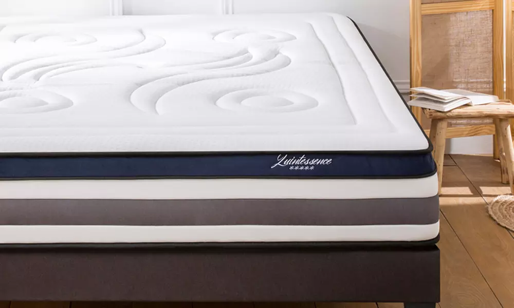 Matelas Quintessence 30 cm, à mémoire de forme et mousse Haute densité