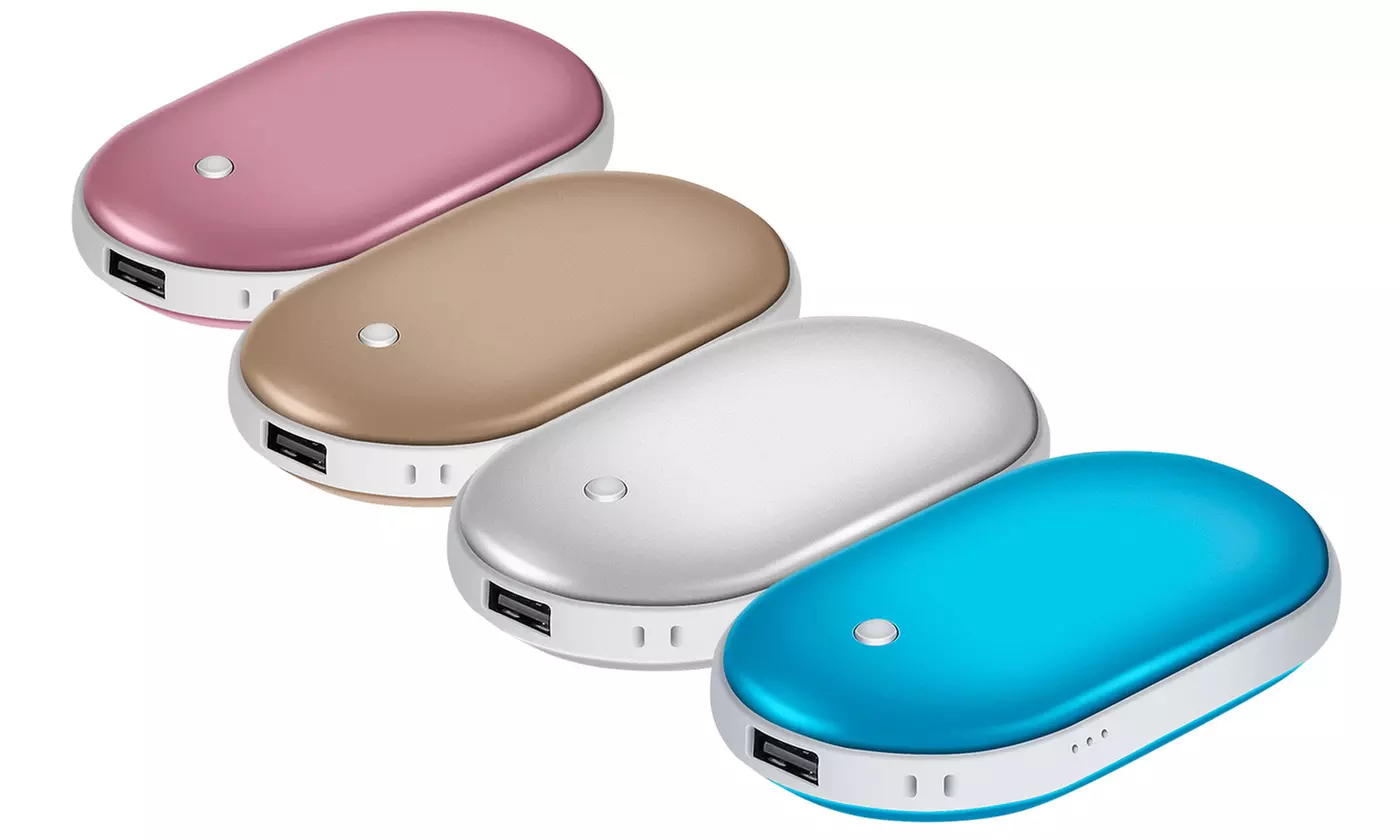 iMounTEK Portable Handwarmer and 5000mAh Rechargeable Power Bank - Primary Image