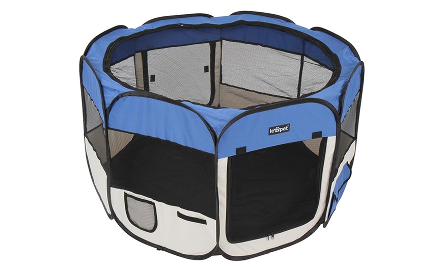 Image 4: Fabric Pet Playpen