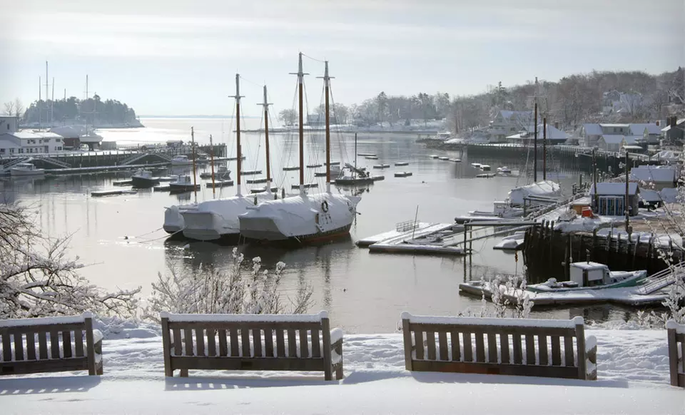 Two-Night Stay for Two, with $25 Off per Person on Tasting Menu at Camden Harbour Inn in Maine - Primary Image