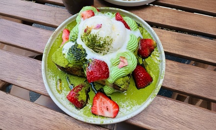 Delicious Japanese Meal with Matcha Drink or Coffee for 2 People - El Pan Tokyo
